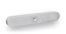 Parallel key type AS with threaded hole according to DIN standard