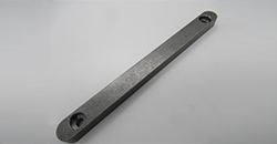 Special type parallel key with dual mounting holes